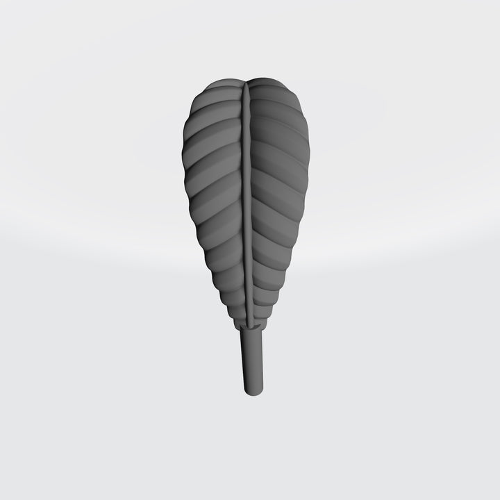 Bascinet with pattern(Feathers included)/花纹中盔(含羽毛)