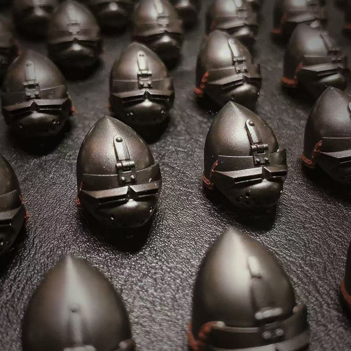 Bascinet with Klappvisors(ape-face)/ 翻盖中盔(猿型)