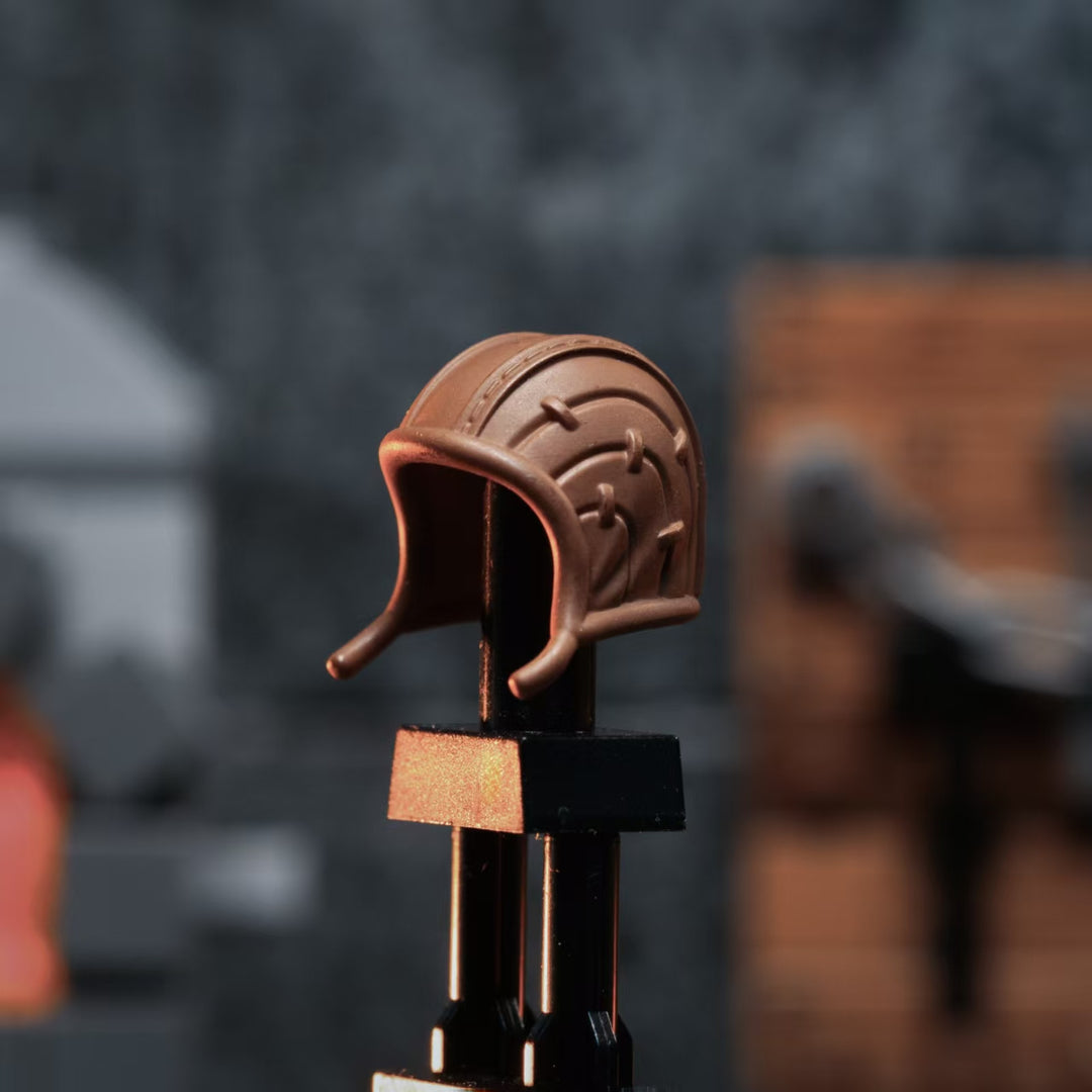 Coif | leather 皮革的考尔夫帽 / Compatible Lego Figures