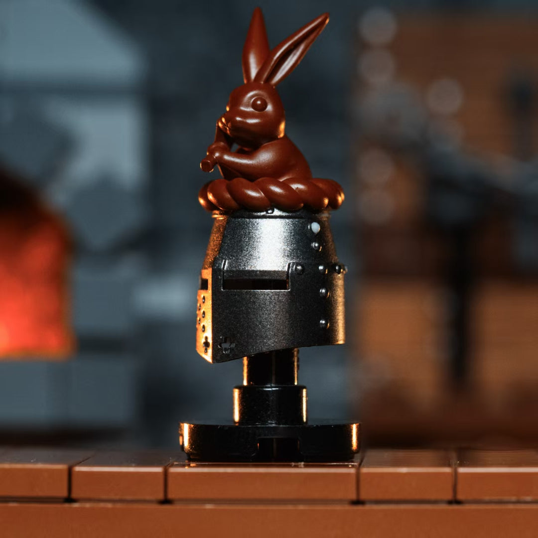 Crest - Fighting rabbit (for use with a great helmet) 战斗兔