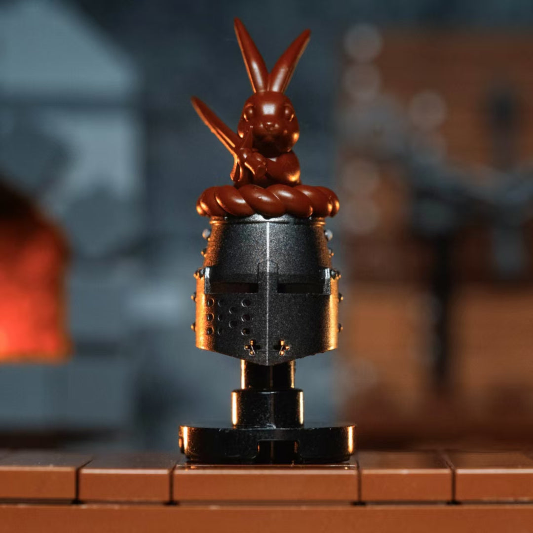 Crest - Fighting rabbit (for use with a great helmet) 战斗兔