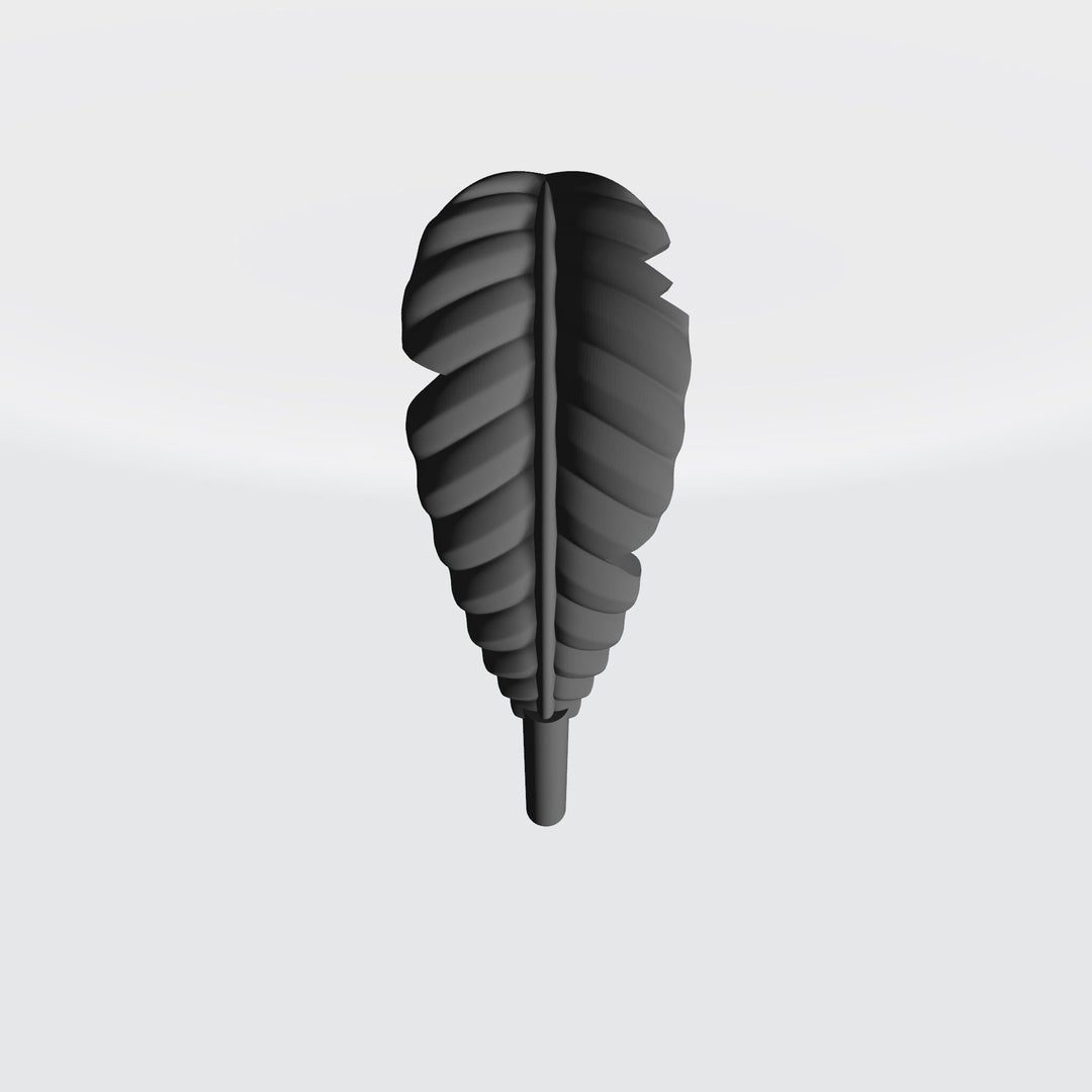 Bascinet with pattern(Feathers included)/花纹中盔(含羽毛)