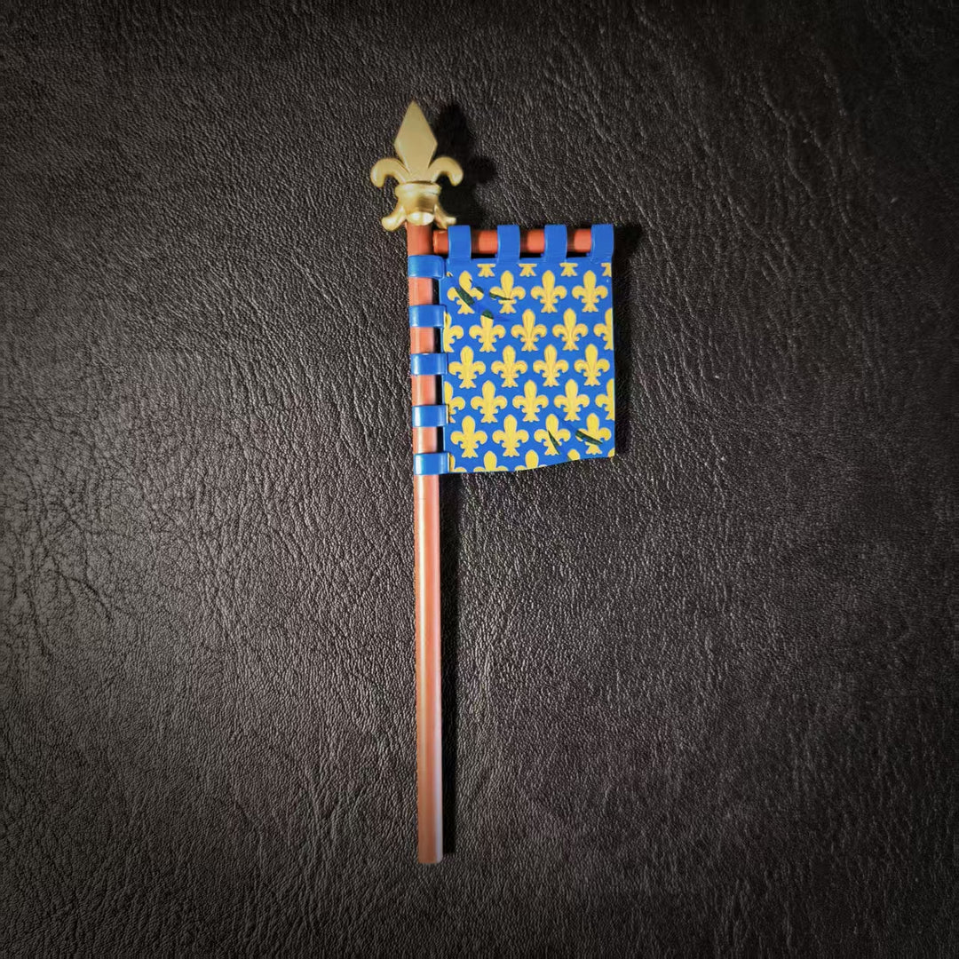 Square Flag-French Golden Iris 法国金鸢尾花旗
