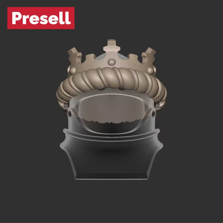 Orle with a crown 佩戴皇冠的奥尔