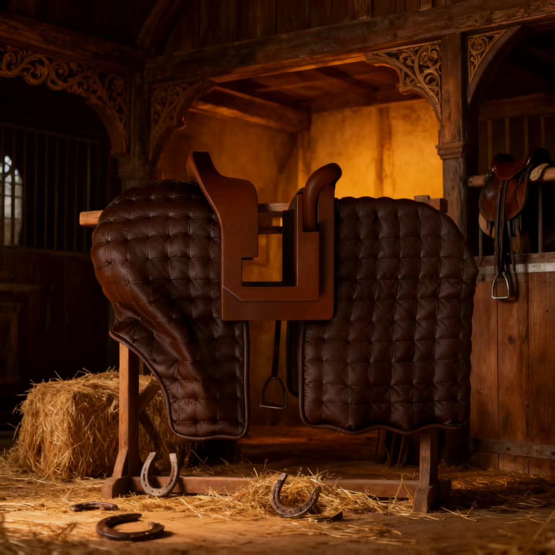 Leather caparison- 皮革马袍