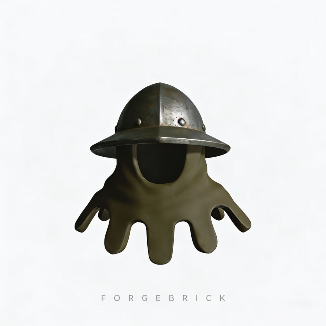 Kettle Helmet B（Long-helmet cloth）锅盔-长条盔布