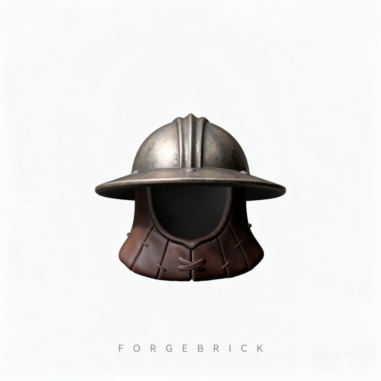 Kettle helmet A with Padded Armor 布甲碟盔– Forgebrick