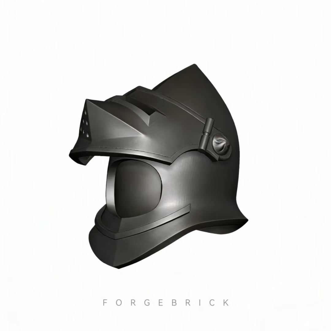 Sealed bascinet helmet 密封式中头盔