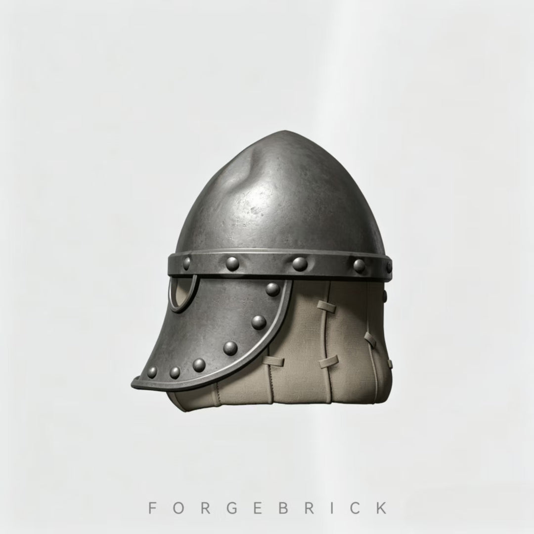 Early Enclosed Helmets-Linen 早期覆面盔/布甲