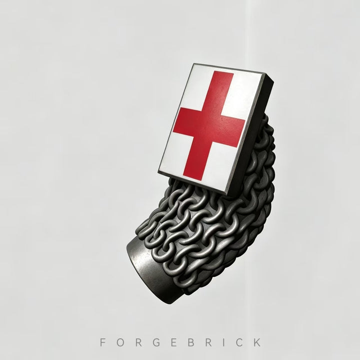 Arms | Chainmail with a guard plate (pair) 带挡板的链甲手臂
